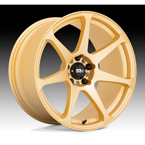 Motegi Racing MR154 Battle Gold Custom Wheels 1